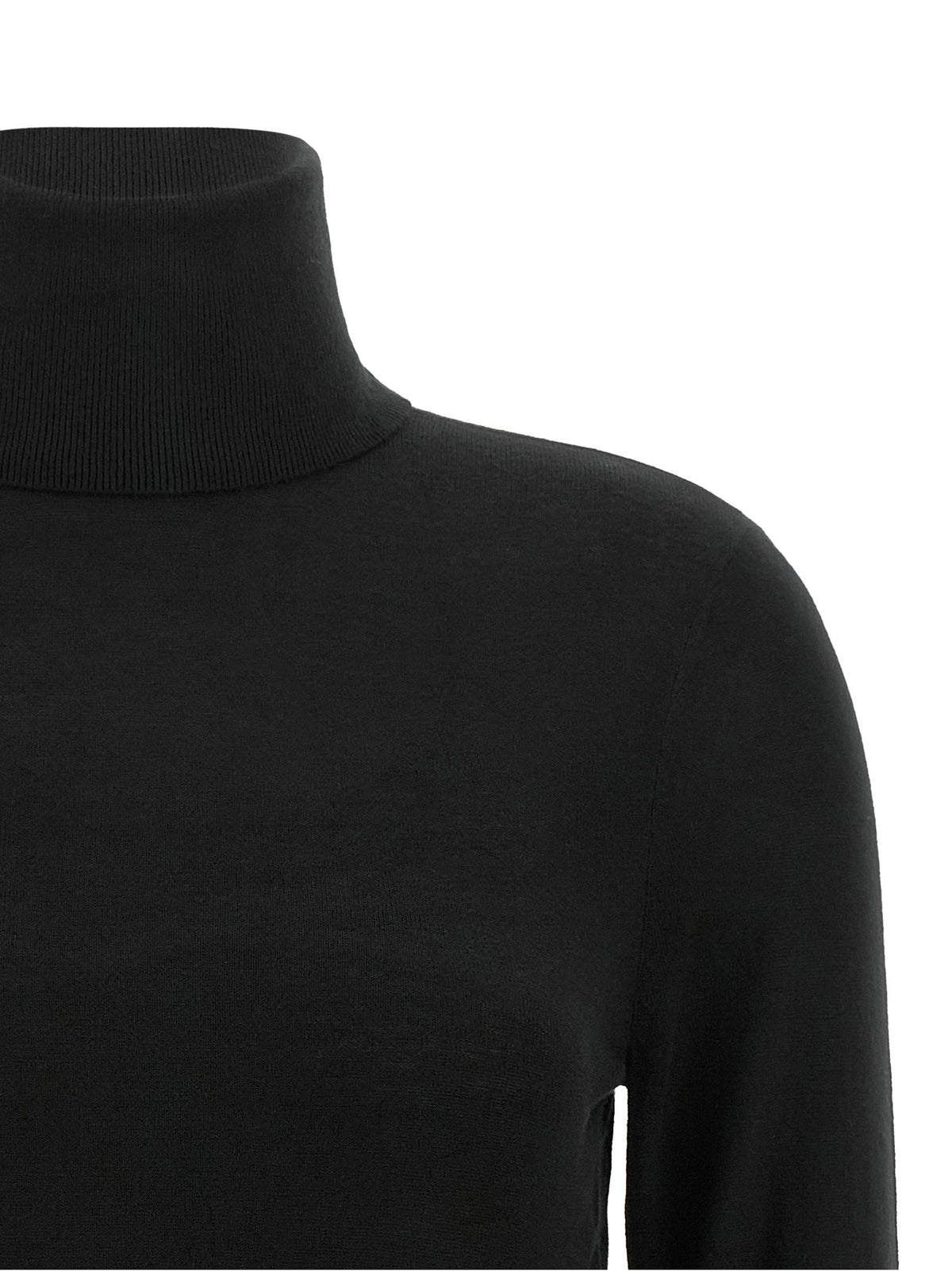 Lauren Ralph Lauren Silk Blend Turtleneck Sweater