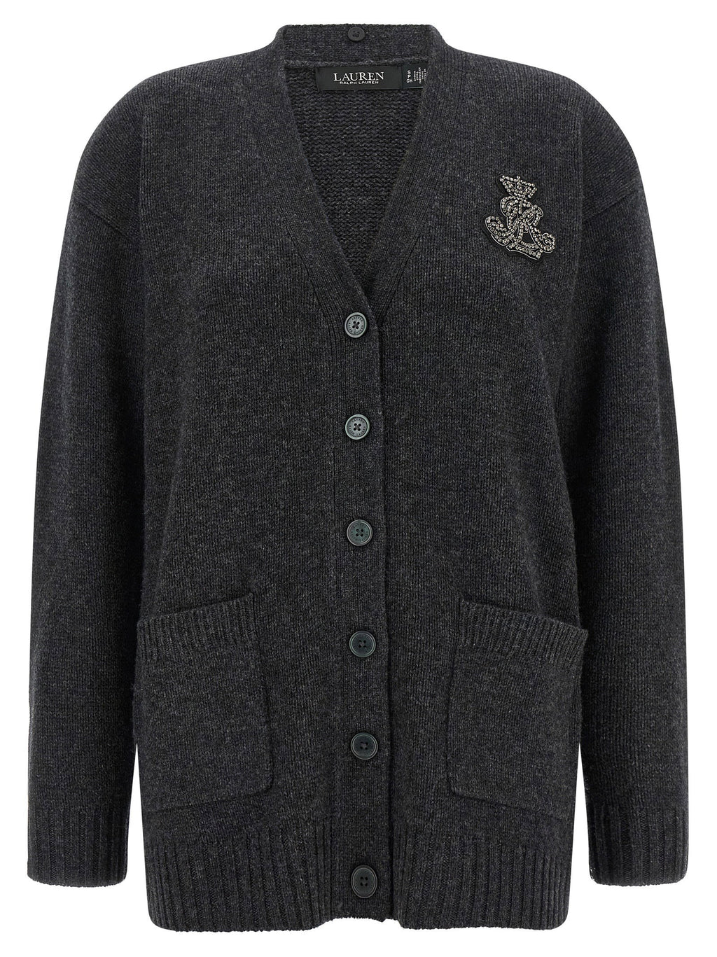 Lauren Ralph Lauren Fur Insert Cardigan Lauren Ralph Lauren