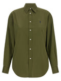 Polo Ralph Lauren Logo Embroidery Cotton Shirt Polo Ralph Lauren