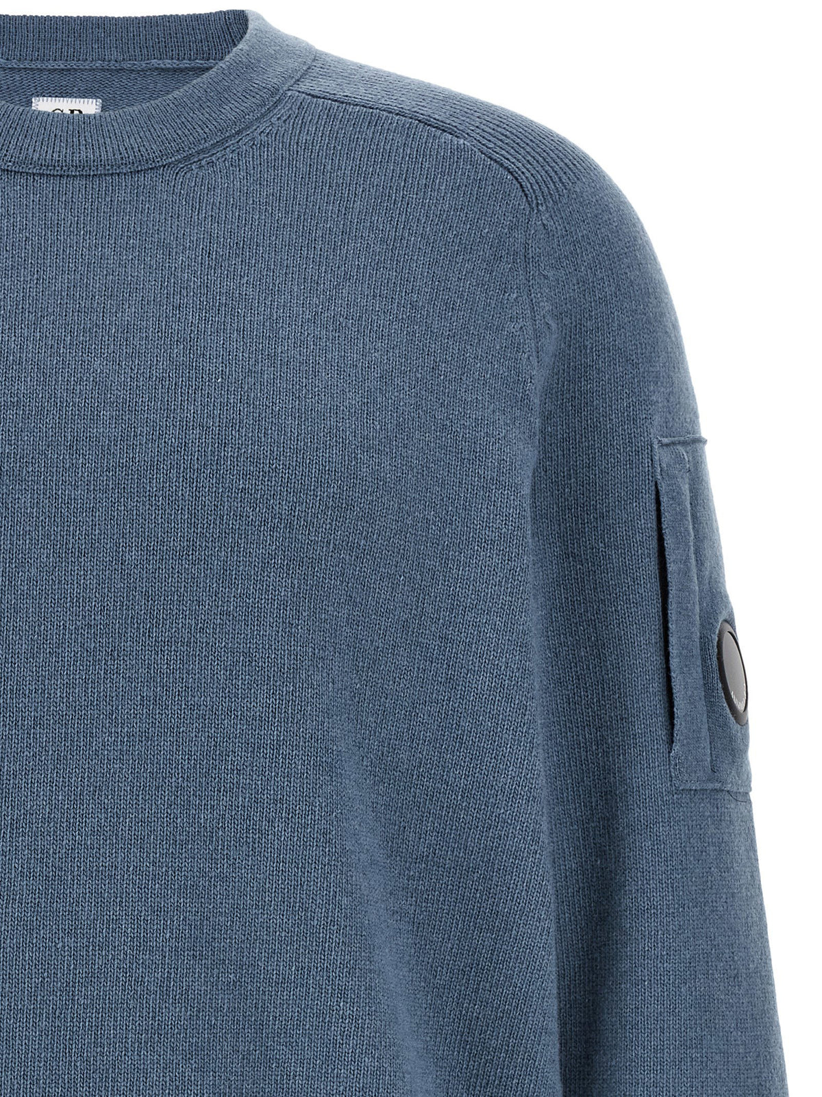 C.p. Company Blue Lens Sweater