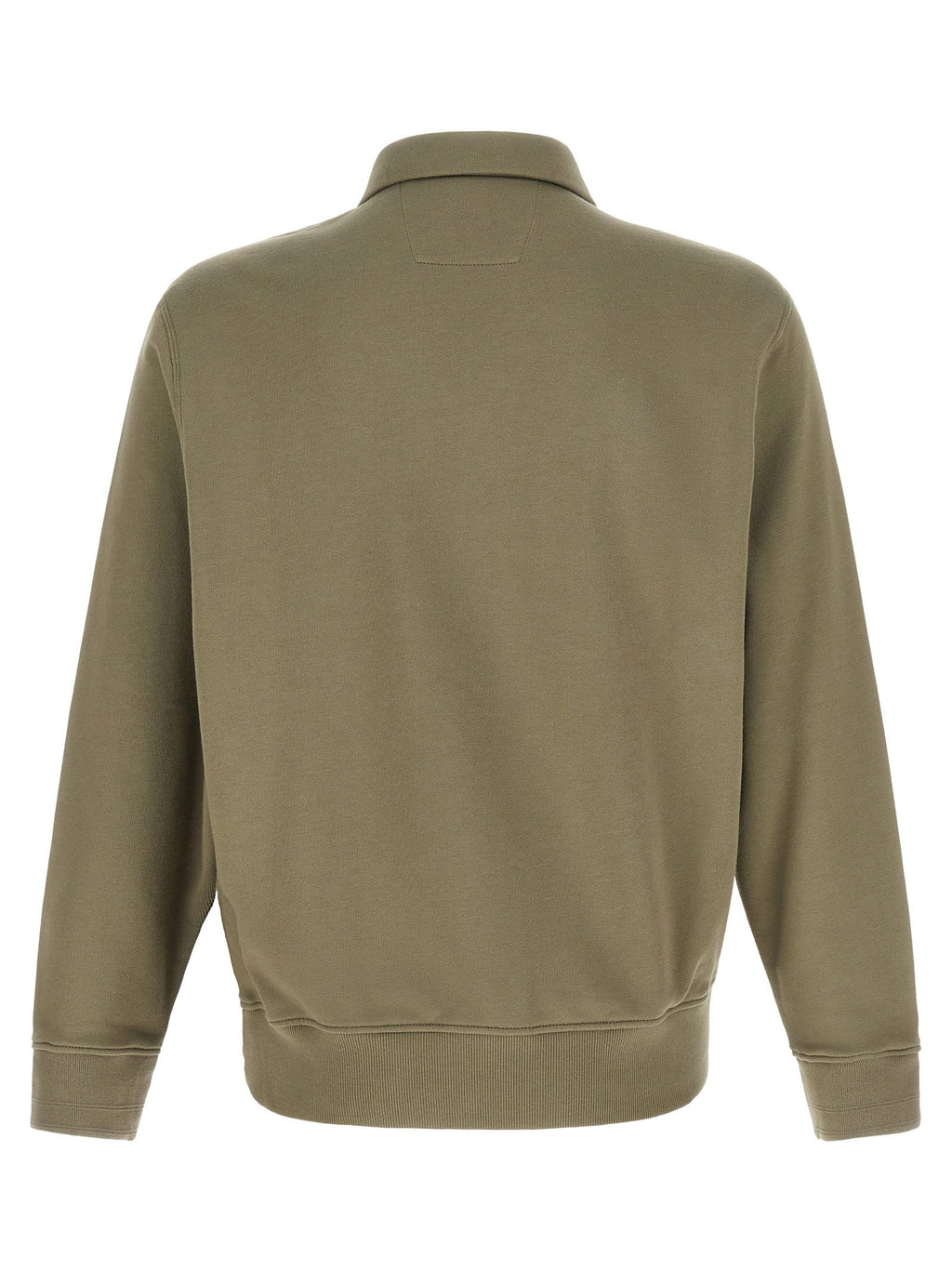 C.p. Company Grey Cotton Fleece Sweatshirt