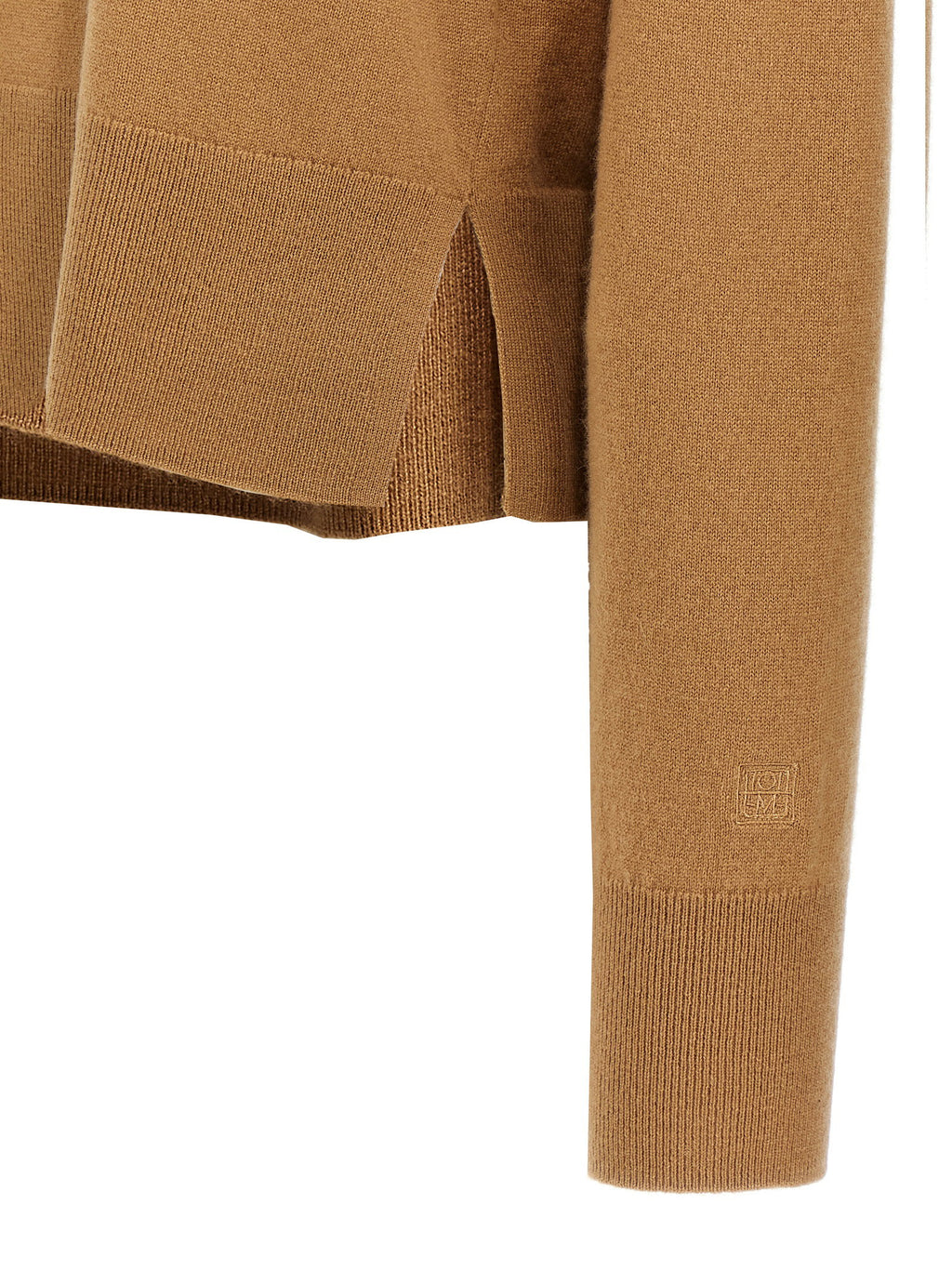 Toteme Cropped Turtleneck Turtleneck Sweater