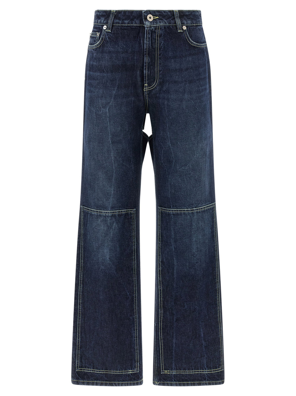 Jean Paul Gaultier The Blue Cut-out Jeans Jean Paul Gaultier