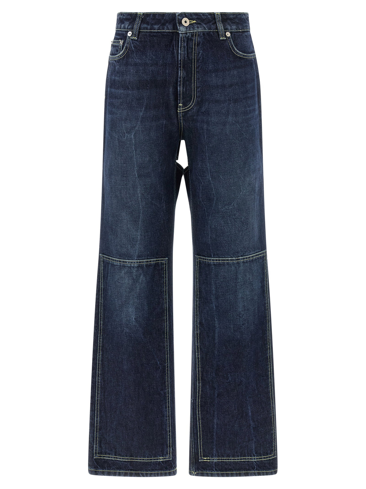 Jean Paul Gaultier The Blue Cut-out Jeans Jean Paul Gaultier