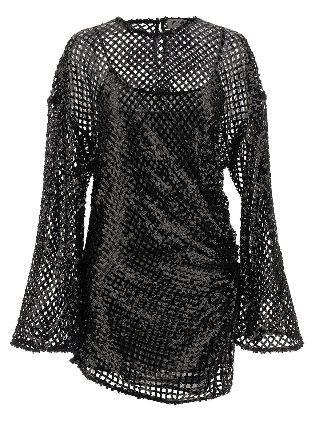 The Attico Sequin Mesh Dress The Attico