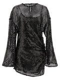 The Attico Sequin Mesh Dress The Attico