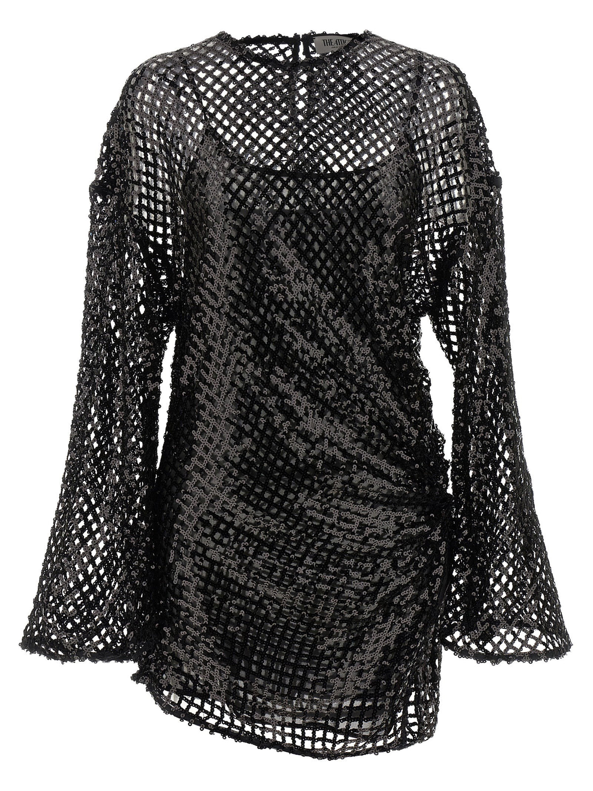 The Attico Sequin Mesh Dress The Attico