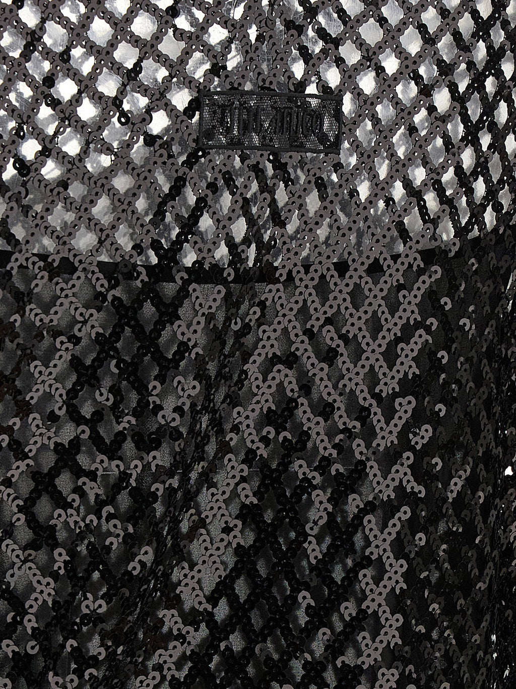 The Attico Sequin Mesh Dress The Attico