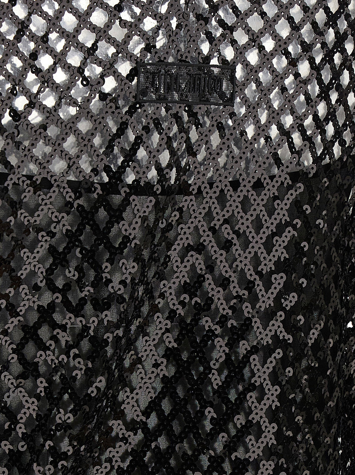 The Attico Sequin Mesh Dress The Attico