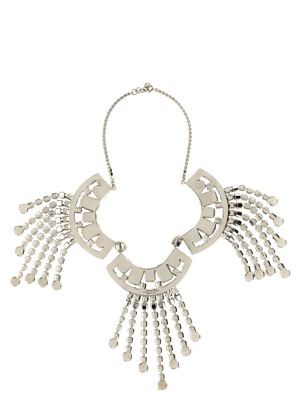 Dries Van Noten Maxi Necklace With Rhinestones