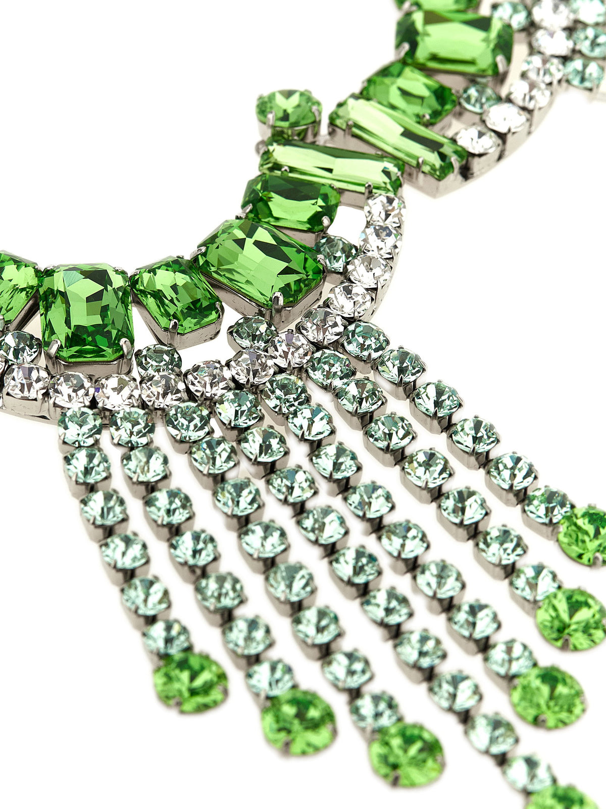 Dries Van Noten Maxi Necklace With Rhinestones