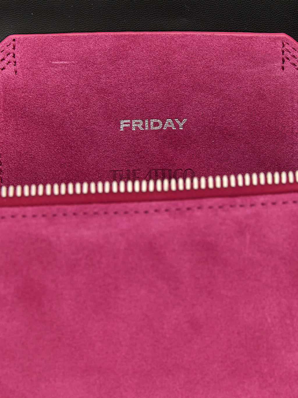 The Attico Friday Mini Fucia Handbag The Attico