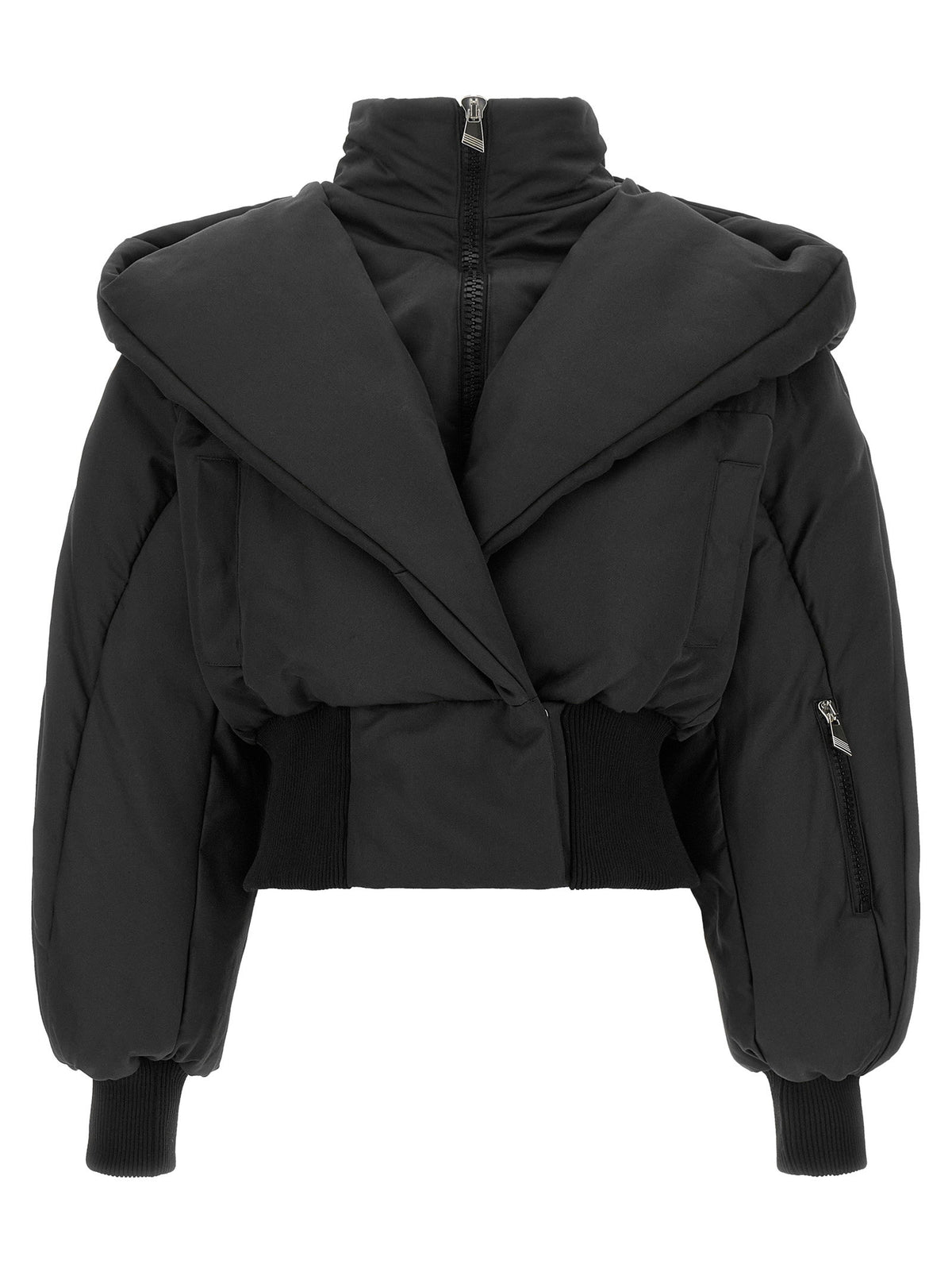 The Attico Convertible Neck Down Jacket The Attico