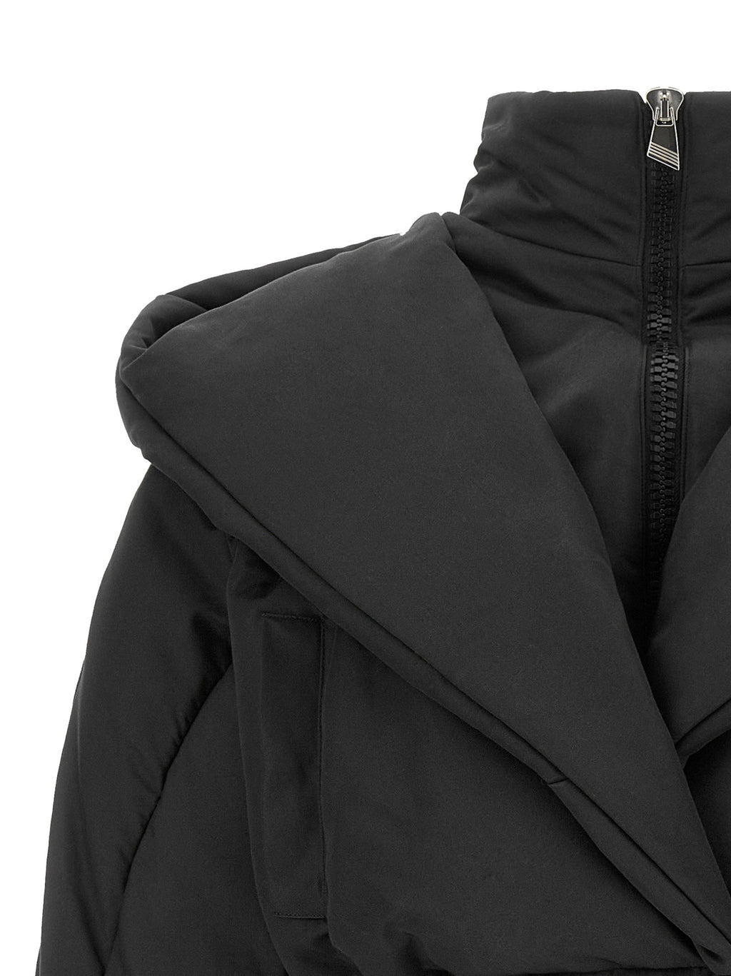 The Attico Convertible Neck Down Jacket The Attico