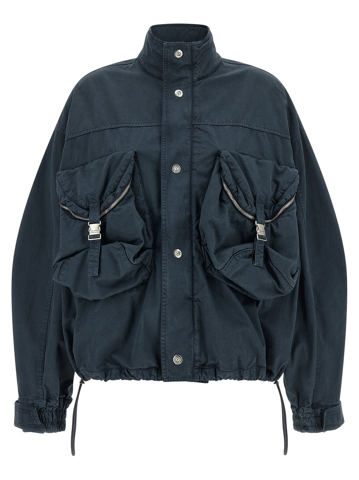 The Attico Blue Utility Bomber Jacket The Attico
