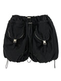 The Attico Black Utility Shorts The Attico