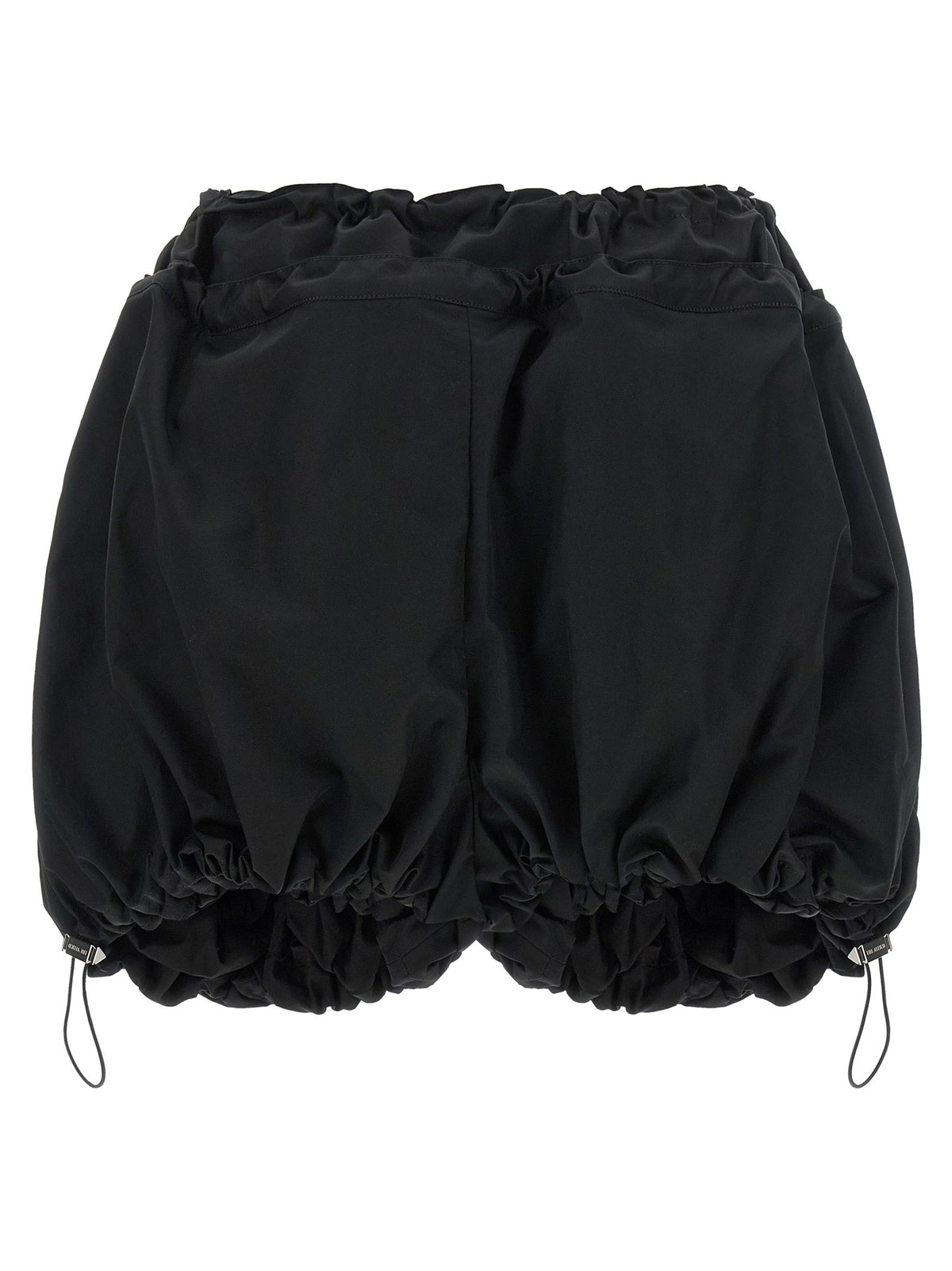 The Attico Black Utility Shorts The Attico