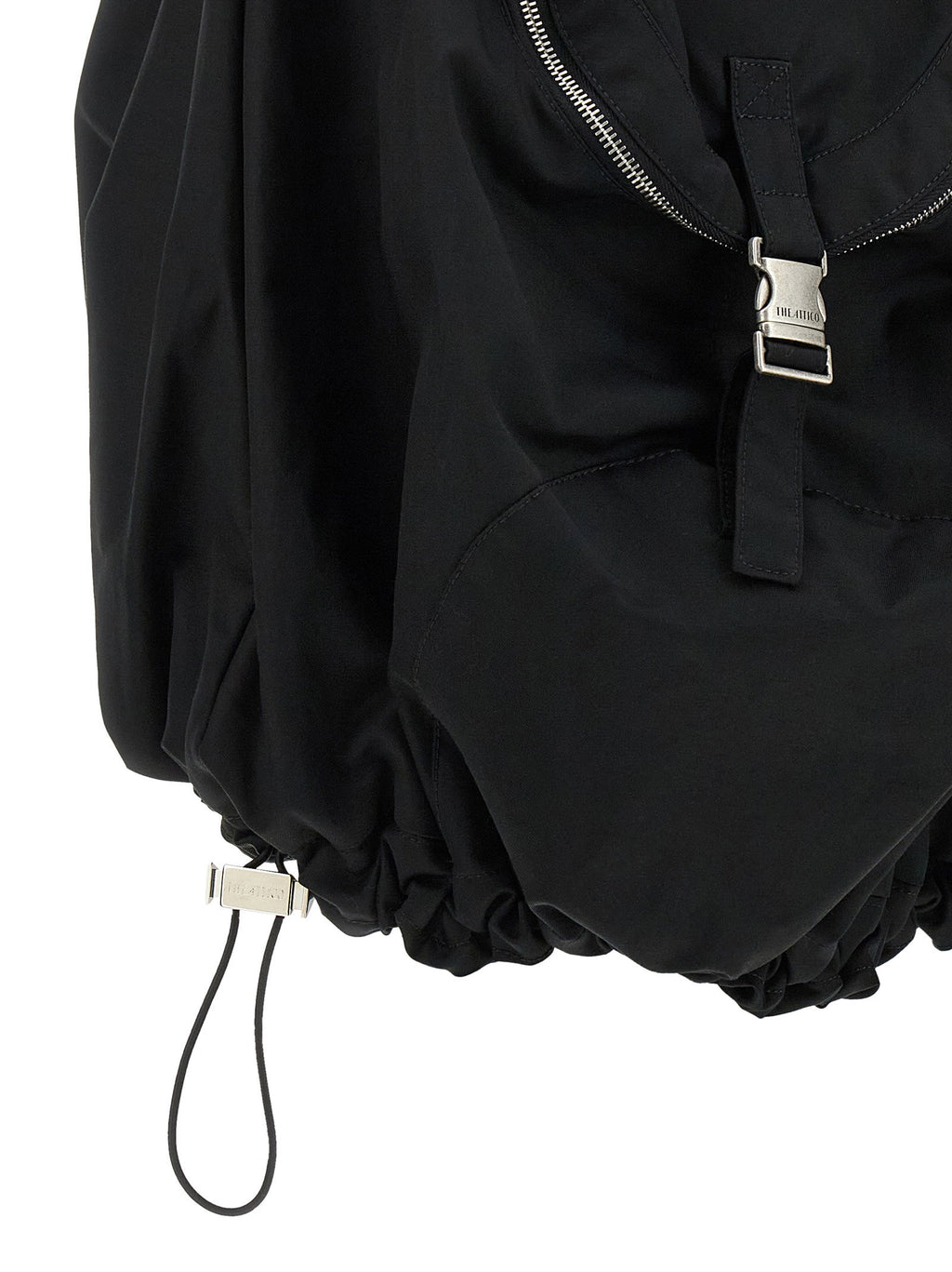The Attico Black Utility Shorts The Attico