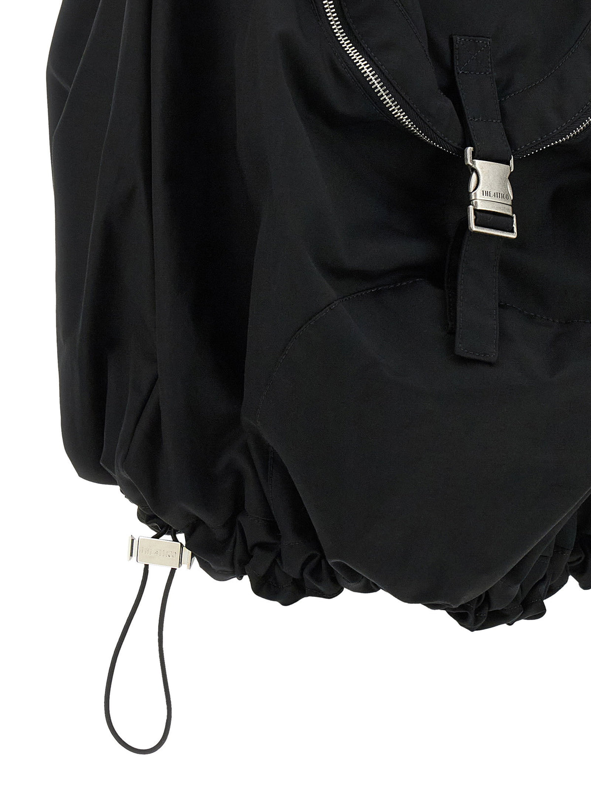 The Attico Black Utility Shorts The Attico