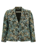 Dries Van Noten Bamis Floral Jacquard Blazer
