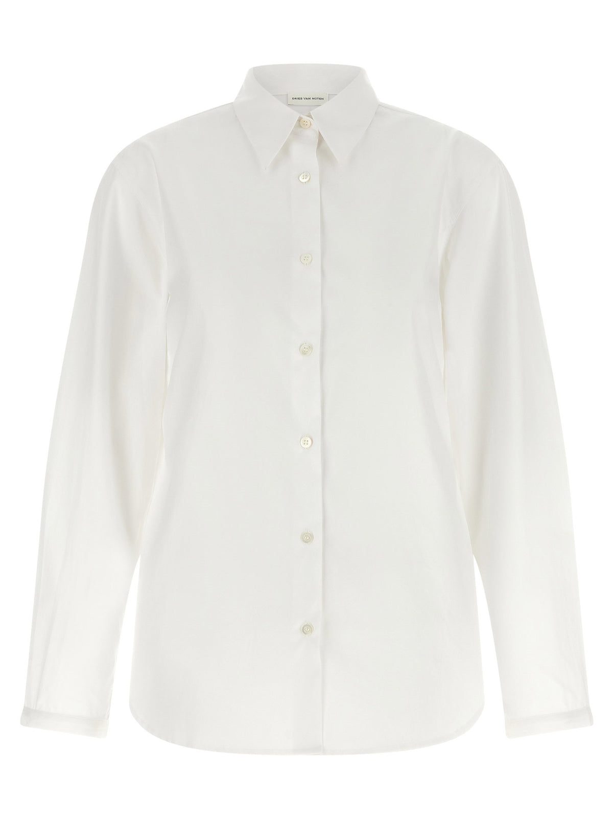 Dries Van Noten Shirt With Embroidered Cuffs