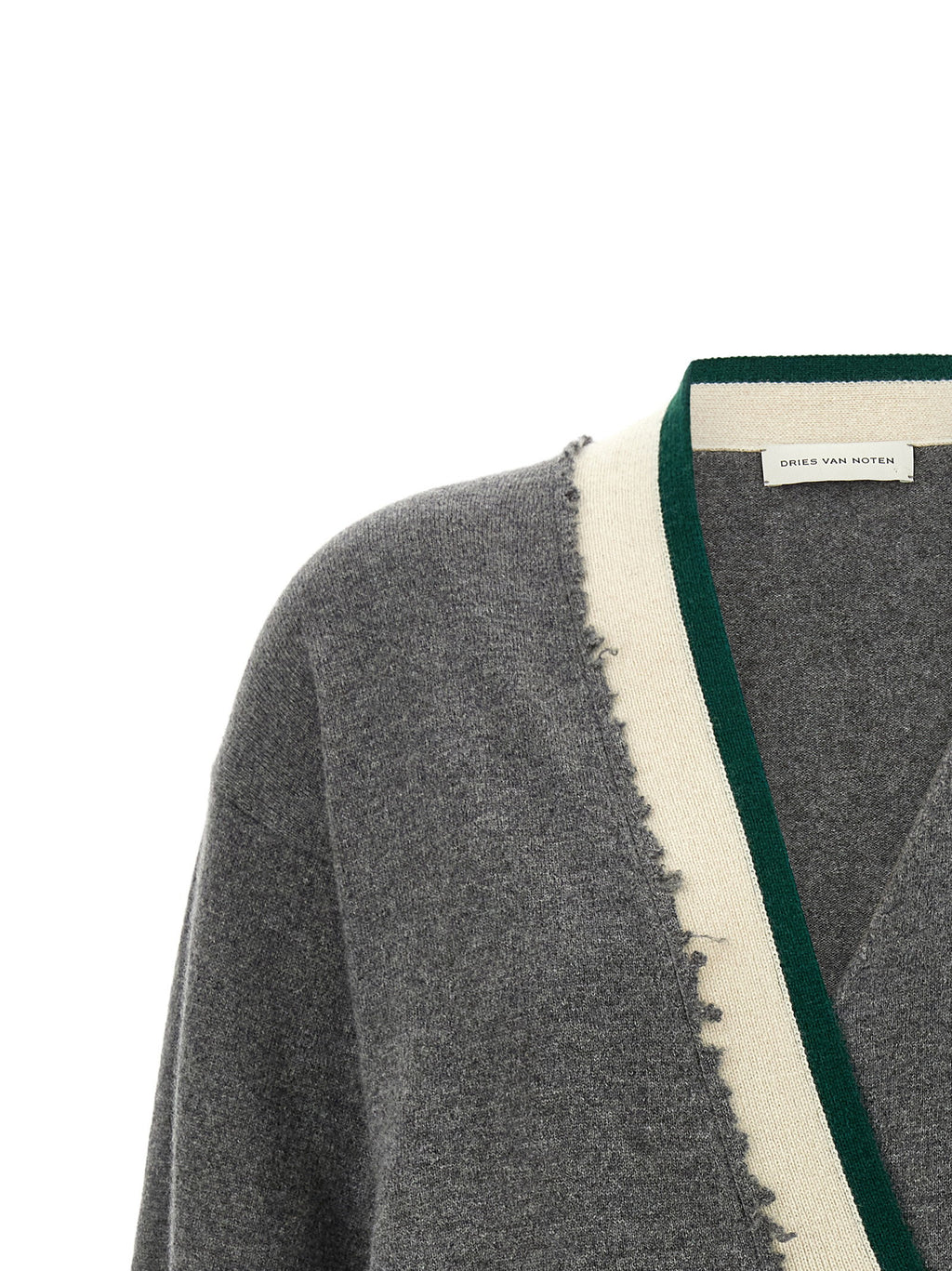 Dries Van Noten Toma Sweater With Crossed Closure Dries Van Noten