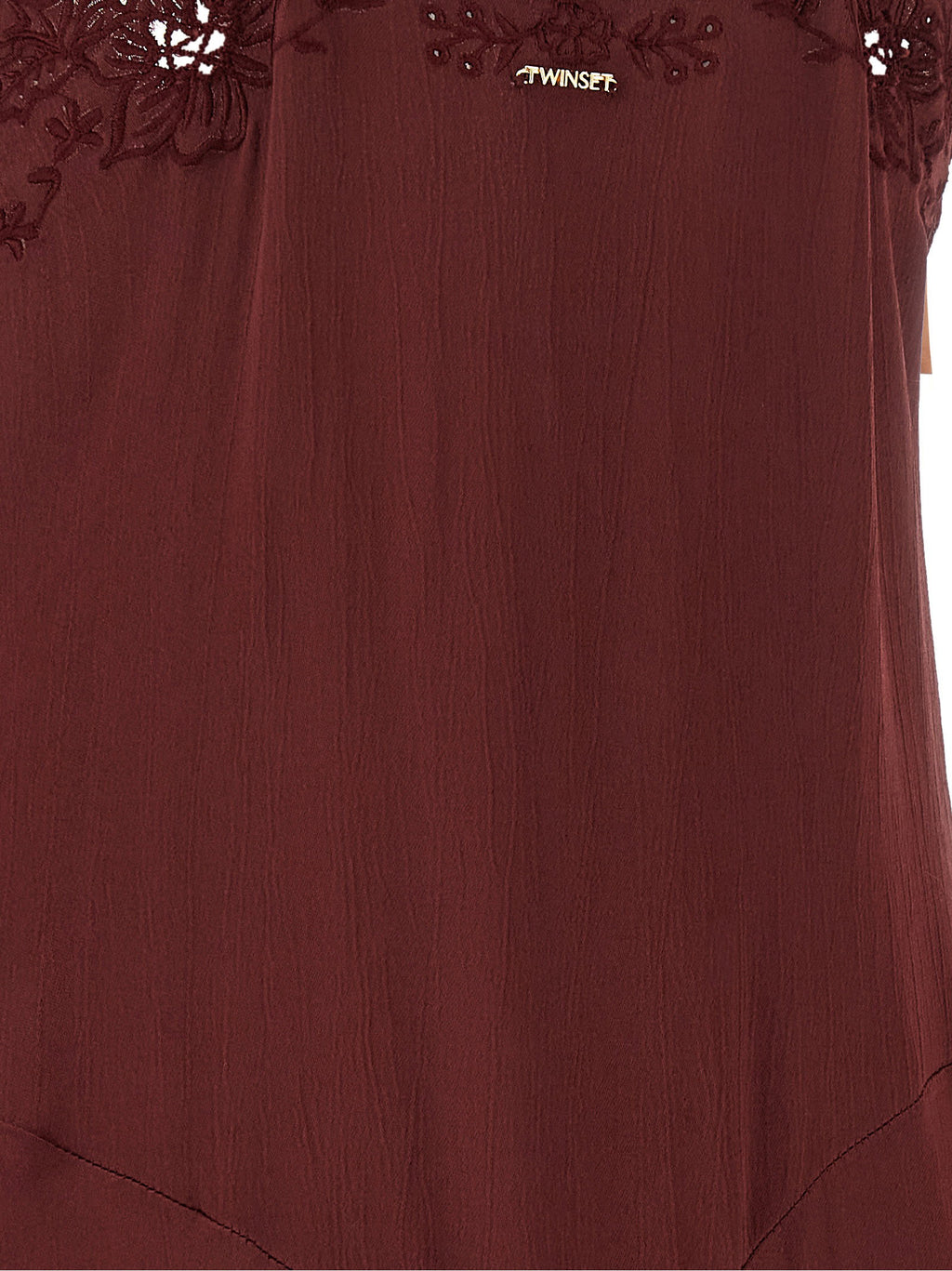 Twin Set Envers Satin Dress Twin Set