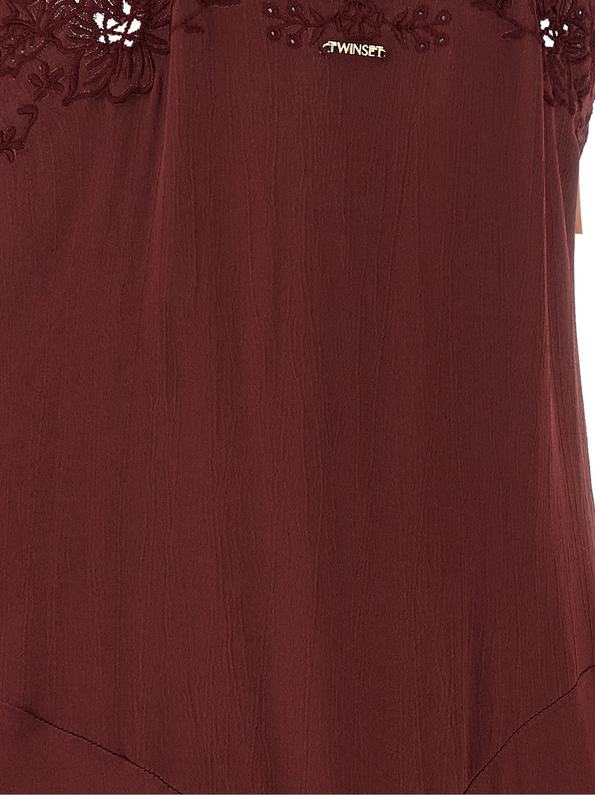 Twin Set Envers Satin Dress Twin Set