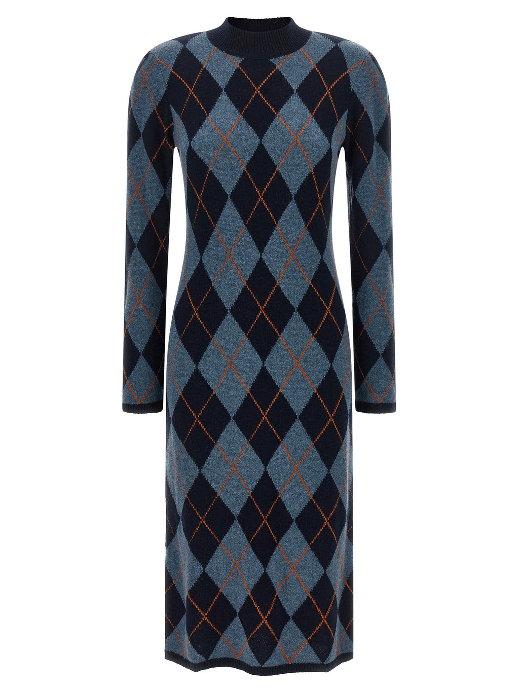 Twin Set Diamond-shaped Knit Dress Twin Set