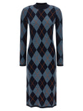Twin Set Diamond-shaped Knit Dress Twin Set