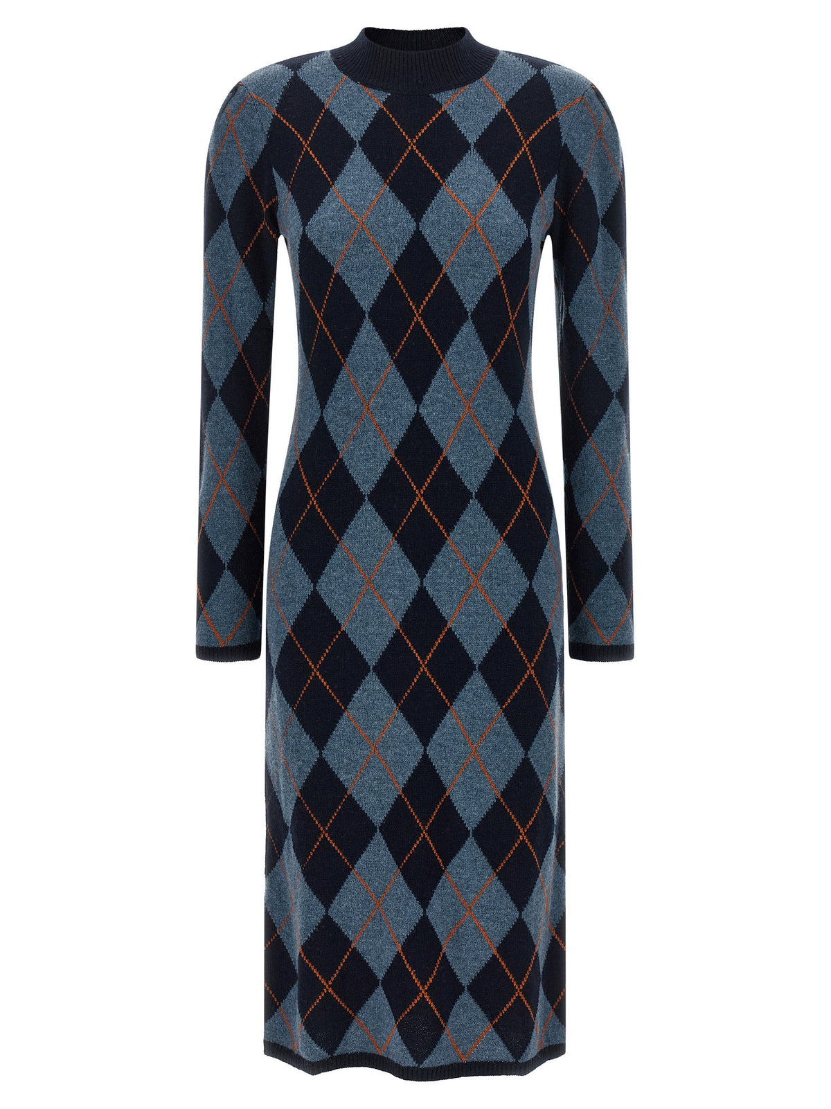 Twin Set Diamond-shaped Knit Dress Twin Set