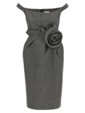 Magda Butrym 3d Flower Dress