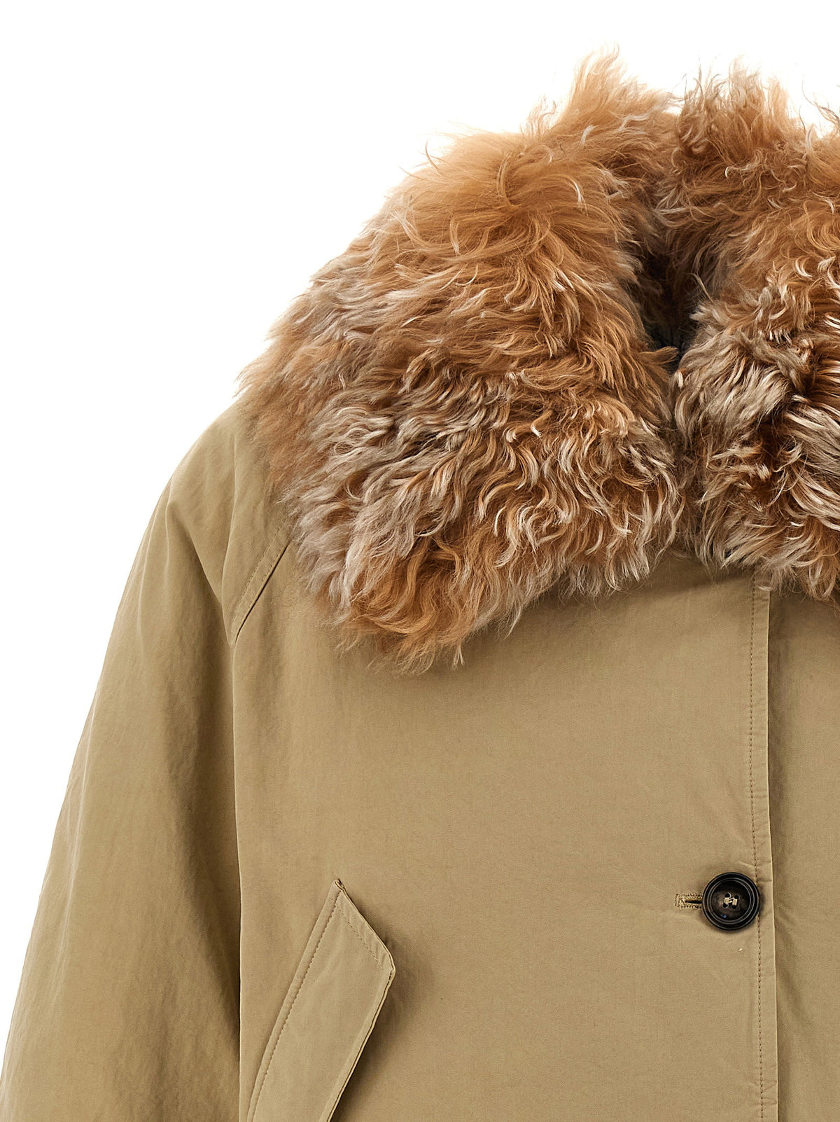 Prada Fur Collar Jacket