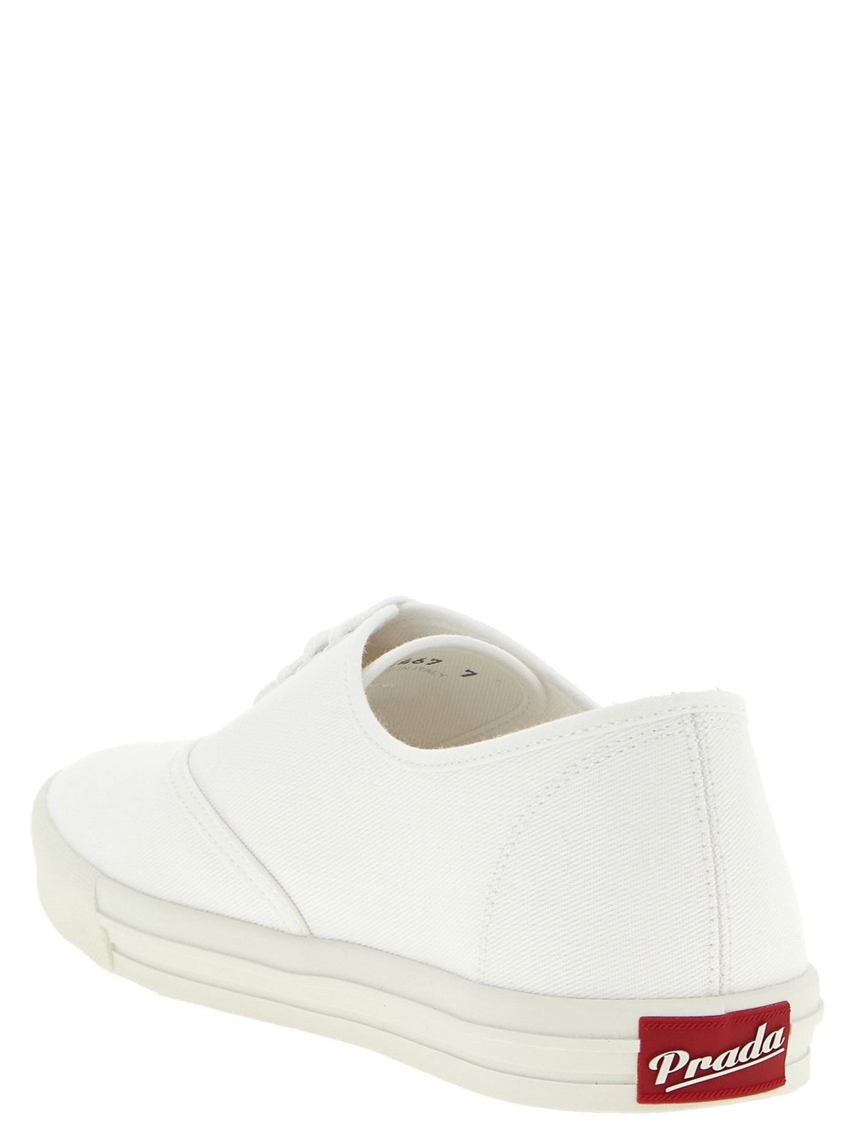 Prada Cotton Drill Sneakers