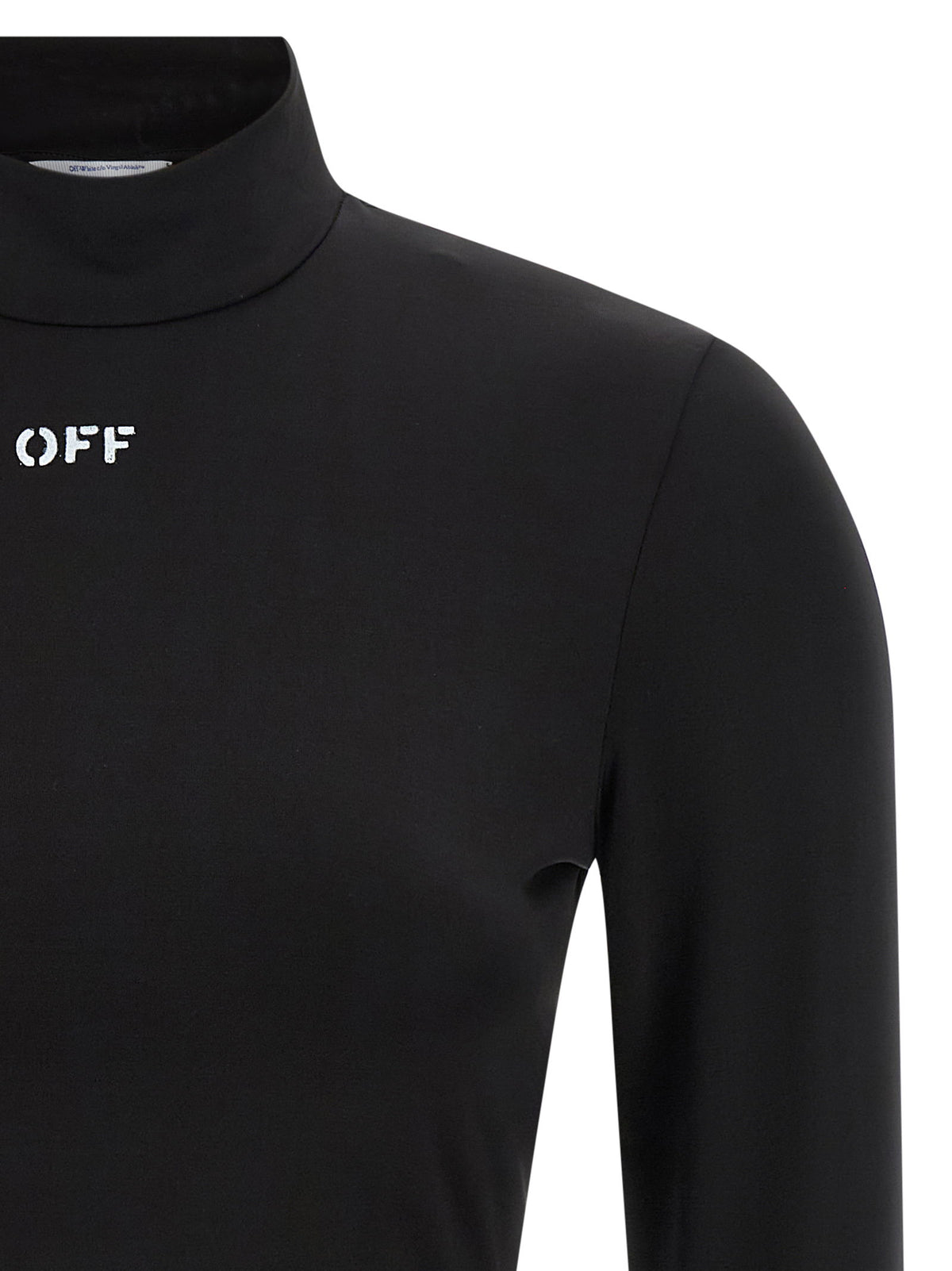 Off White Off Stamp Crop Top