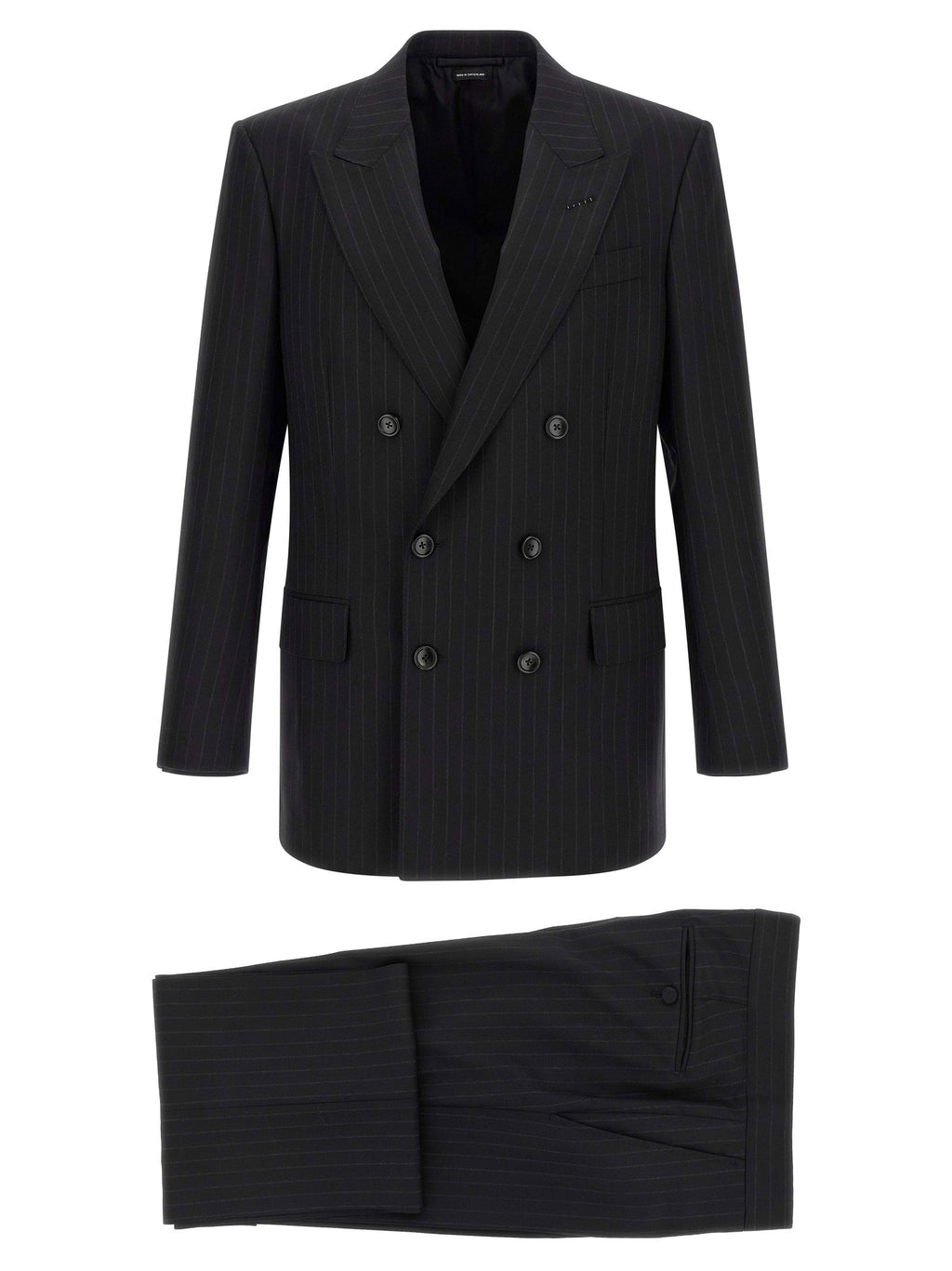 Tom Ford Pinstriped Double-breasted Dress Tom Ford