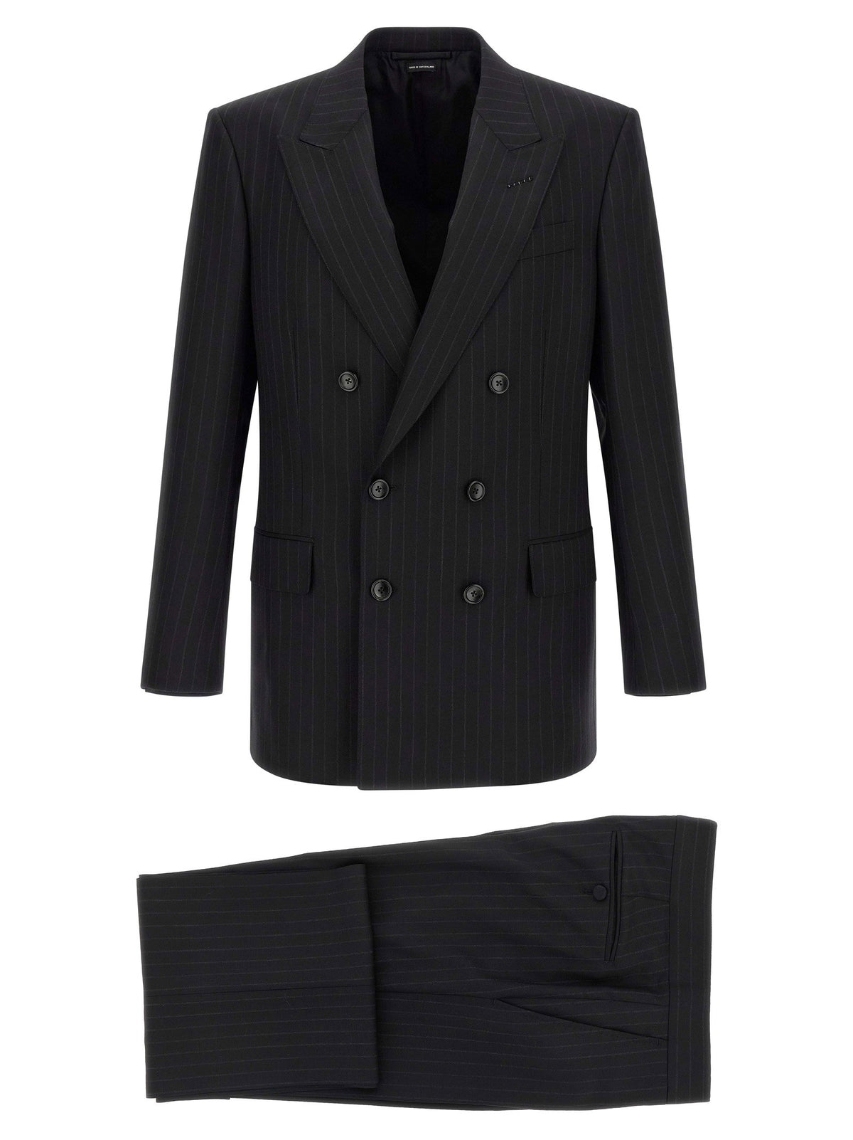 Tom Ford Pinstriped Double-breasted Dress Tom Ford