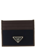Prada Nylon Leather Cardholder