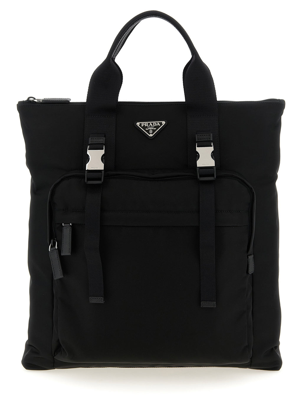 Prada Re-nylon And Saffiano Backpack Shopping Bag