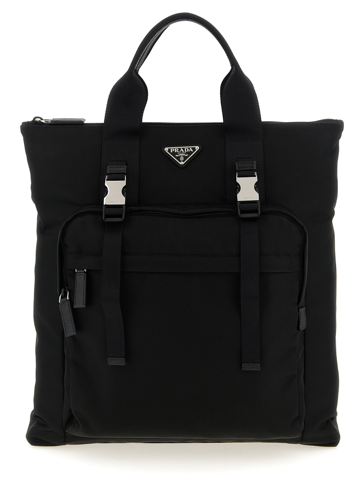 Prada Re-nylon And Saffiano Backpack Shopping Bag