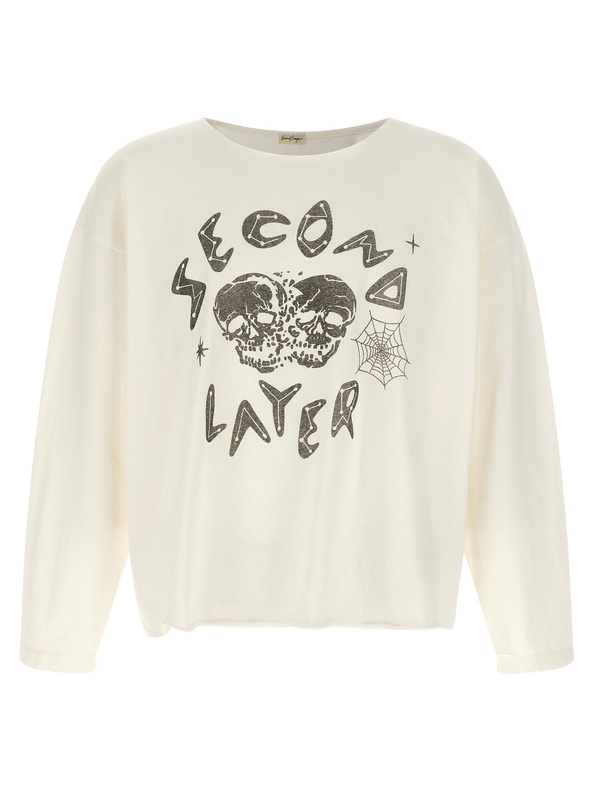 Second/Layer Skull T-shirt
