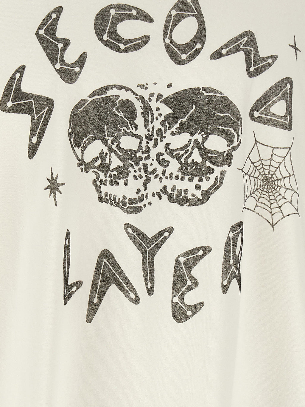 Second/Layer Skull T-shirt