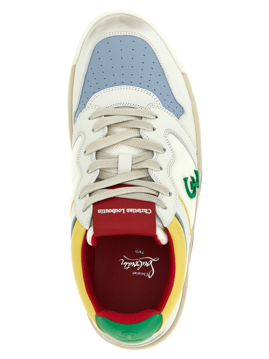 Christian Louboutin Multicolor Bsktball 1 Retro Sneakers Christian Louboutin