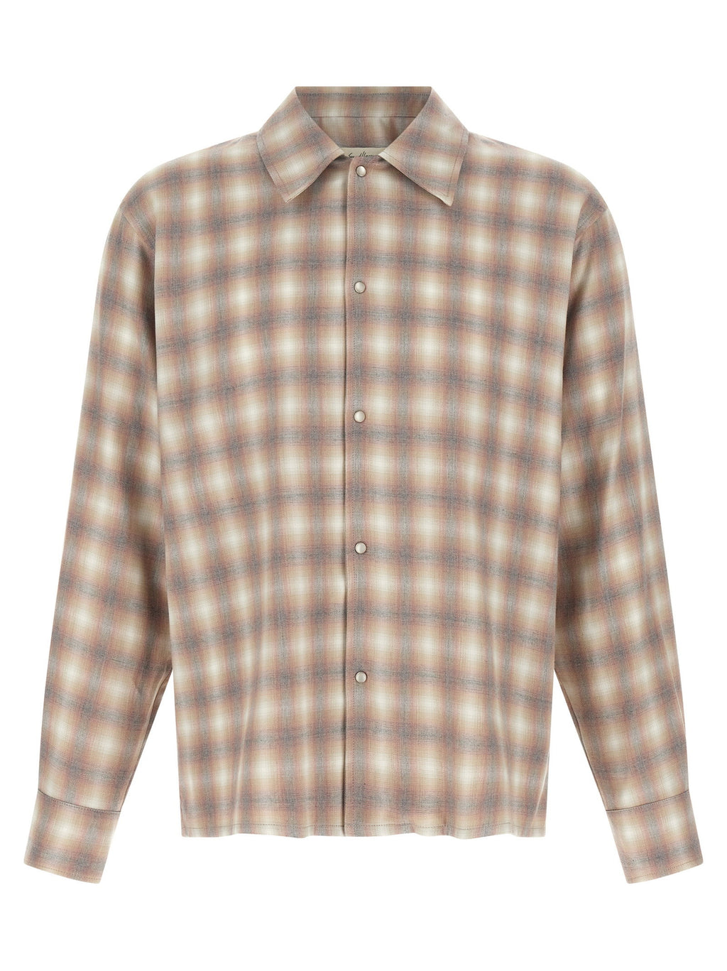 Second/Layer Check Dégradé Shirt
