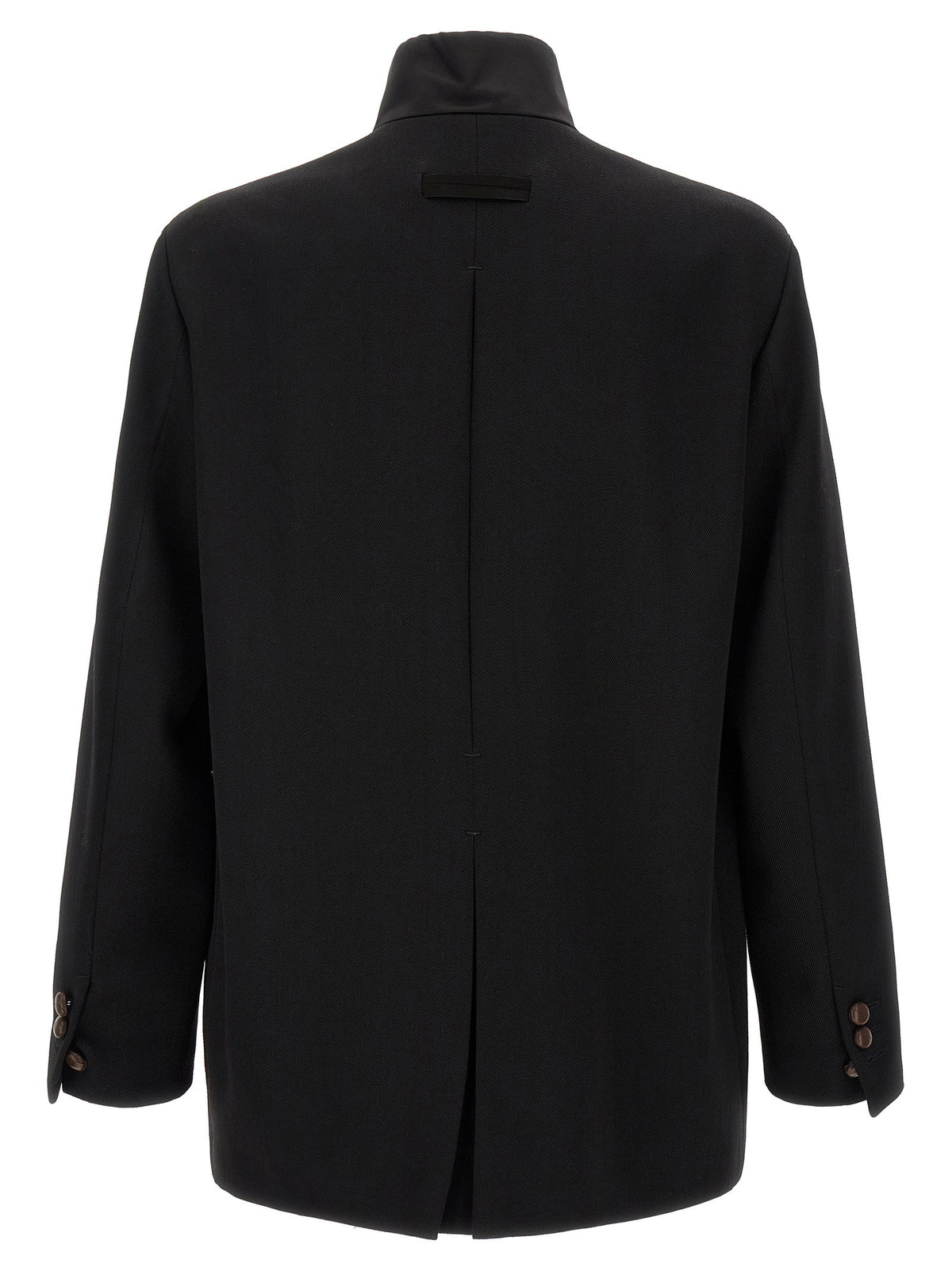 Zegna Wool Blazer With Buttons Zegna