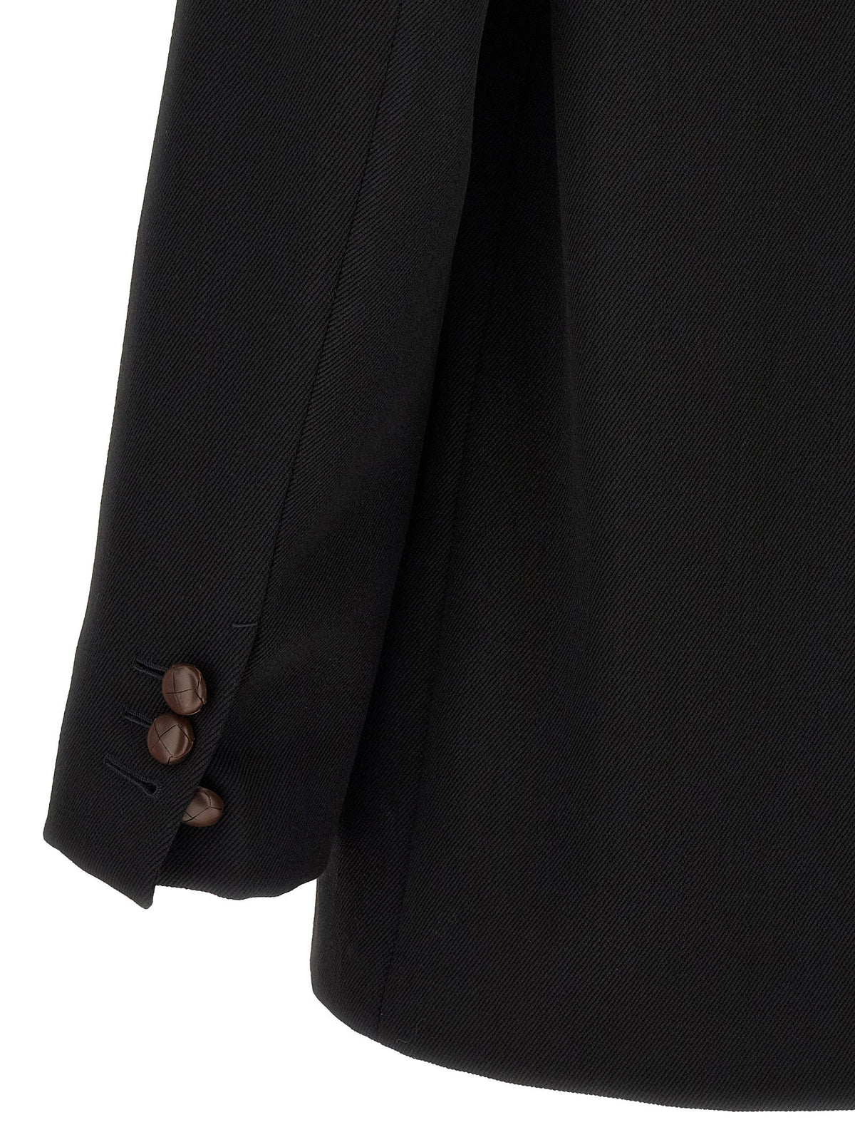 Zegna Wool Blazer With Buttons Zegna