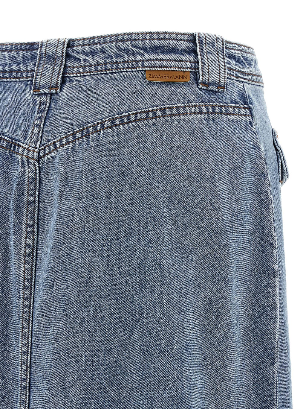 Zimmermann Denim Pencil Skirt Zimmermann