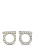 Ferragamo Gancini Crystals Earrings