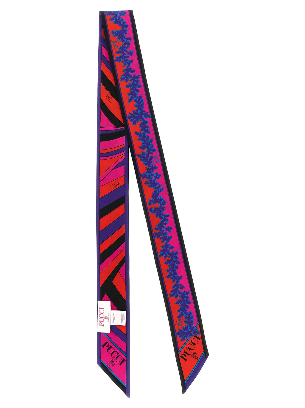 Emilio Pucci Foulard Mix Of Multicolor Prints Emilio Pucci