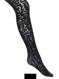 Emilio Pucci Black Labirinto Tights Emilio Pucci